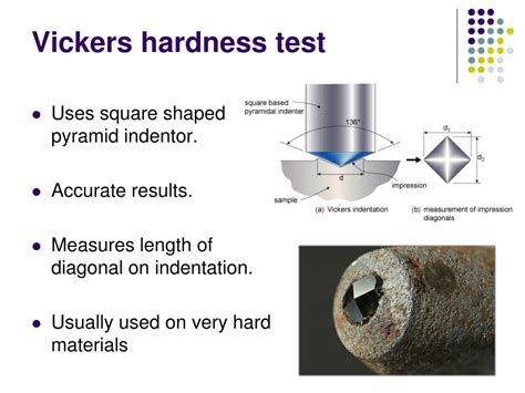 during hardness test the indenter is usually a|how hardness testing works.